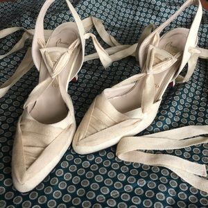 Vintage Christian Louboutin Wrap Heels